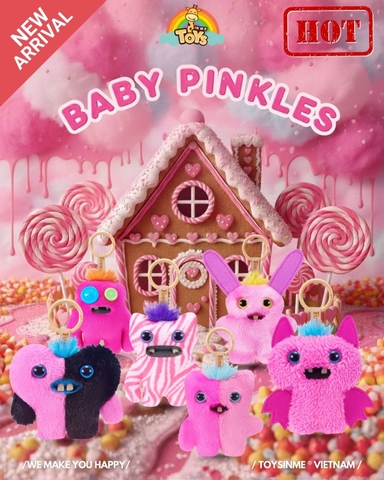 FUGGLER BABY PINKLES KEYRINGS