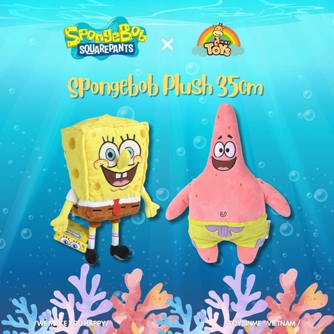 ĐỒ CHƠI GÂU BÔNG SƯU TẦM SPONGEBOB 35CM - SPONGEBOB PLUSH