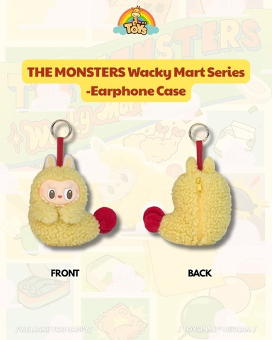 ĐỒ CHƠI MÓC KHÓA LABUBU TÔM TEMPURA THE MONSTERS WACKY MART SERIES – EARPHONE CASE