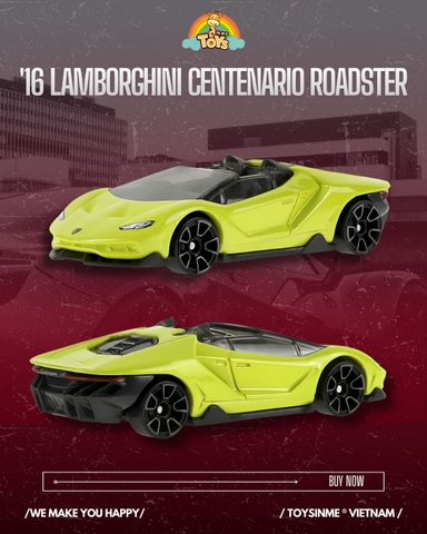 ĐỒ CHƠI XE MÔ HÌNH HOT WHEELS LAMBORGHINI CENTENARIO ROADSTER