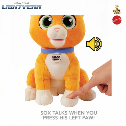 ĐỒ CHƠI MÔ HÌNH SOX LIGHTYEAR PHIÊN BẢN CHÍNH HÃNG MATTLE