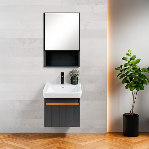 Tủ Lavabo Góc SARIKA® TLB46 Nhôm Cao Cấp