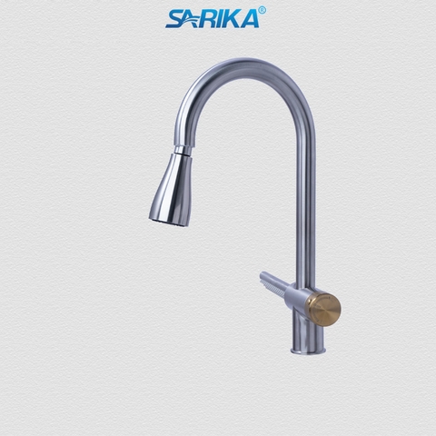 Vòi Rửa Chén Nóng Lạnh SARIKA® SR331 INOX 304 Máng Sối