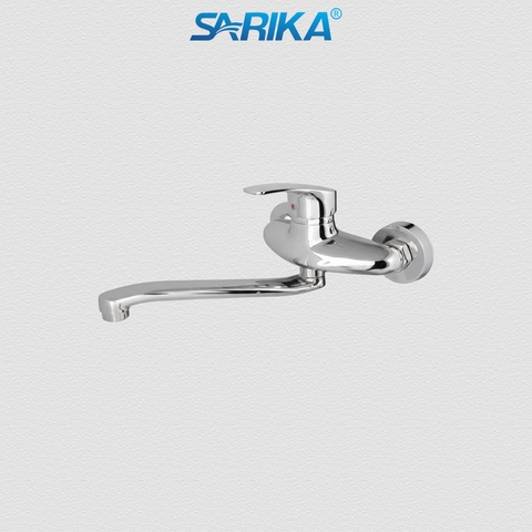 Vòi Rửa Chén Nóng Lạnh SARIKA® SR319 Đồng Thau Mạ Crom Âm Tường