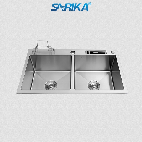 Chậu Rửa Chén SARIKA® CR12 Inox 304 Cài Dao Thớt