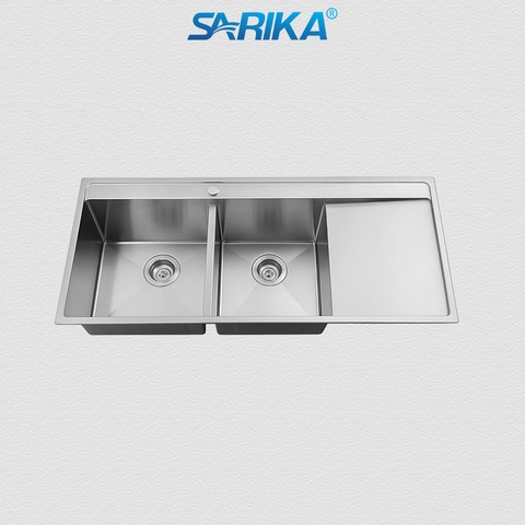 Chậu Rửa Chén SARIKA® CR17 Inox 2 Hộc Cánh