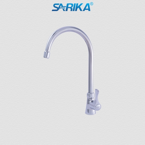 Vòi Rửa Chén Lạnh SARIKA® SR415 Đồng Thau Mạ Crom