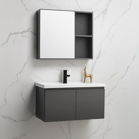 Tủ Lavabo Góc SARIKA® TLB48 Nhôm Cao Cấp