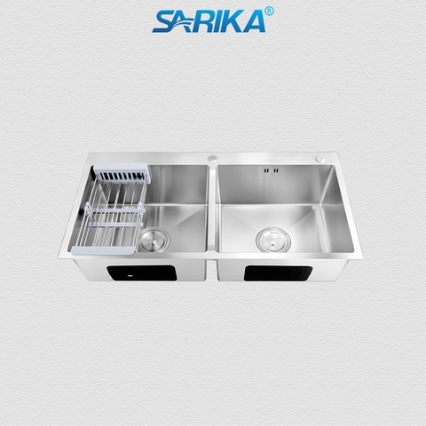 Chậu Rửa Chén SARIKA® CR14 Inox 304 Mặt Dầy 3.5mm