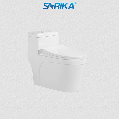 Bồn Cầu Liền Khối SARIKA® C04 Men Sứ Tuyết