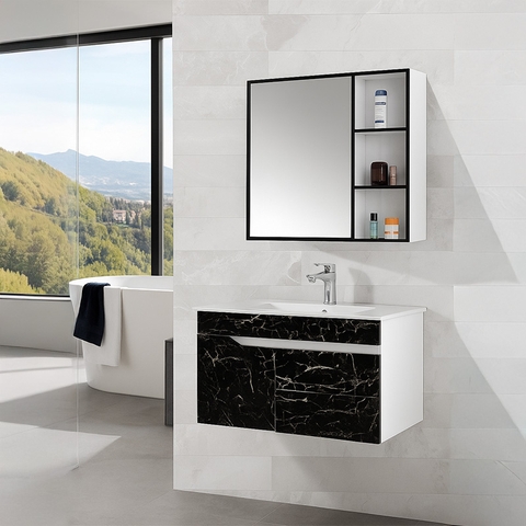 Tủ Lavabo SARIKA® TLB41 Nhựa PVC Cao Cấp