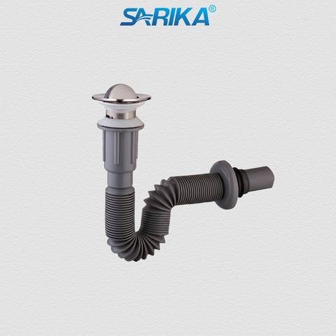 Xả Lavabo Ruột Gà Lật Và Nhấn SARIKA® X05
