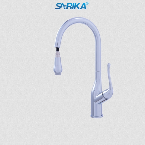 Vòi Rửa Chén Nóng Lạnh SARIKA® SR328 Đồng Thau Mạ Crom