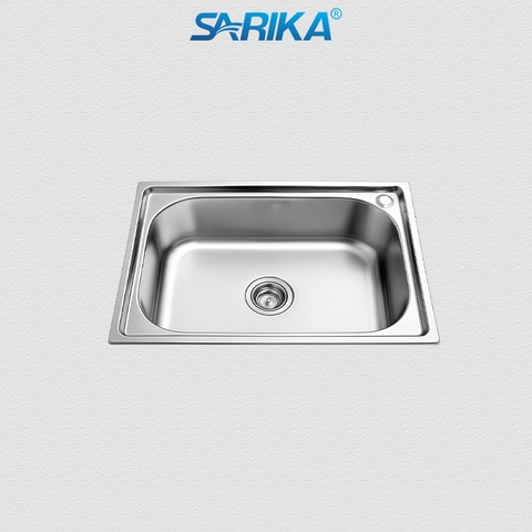 Chậu Rửa Chén SARIKA® CR25 Inox dập 1 hộc