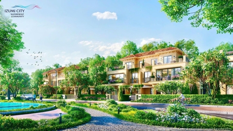 Không gian nghỉ dưỡng & cơ hội đầu tư tại Izumi City Đồng Nai – Sống xanh ven sông