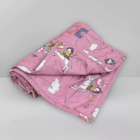 Chăn Em Bé Chagota Thế Giới Cổ Tích Rayon Microfiber Thoáng Khí 75x115cm