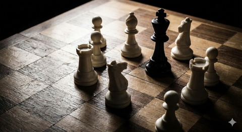 THẾ CỜ TÀN TRÊN BÀN CỜ RẾP: KHI "TIẾN THOÁI LƯỠNG NAN" CẦN MỘT NƯỚC ĐI ĐỊNH ĐOẠT