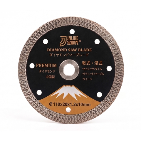 Đĩa cắt gạch hoa văn Premium Jinlike 110mm chính hãng