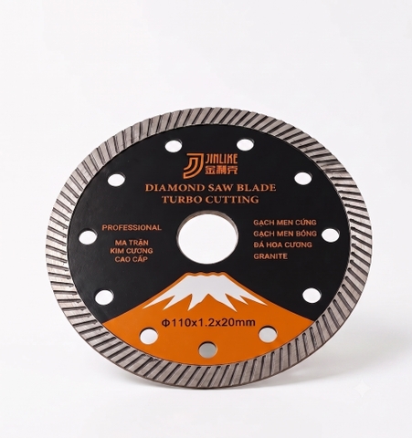 Đĩa cắt gạch Turbo Jinlike 110mm chính hãng