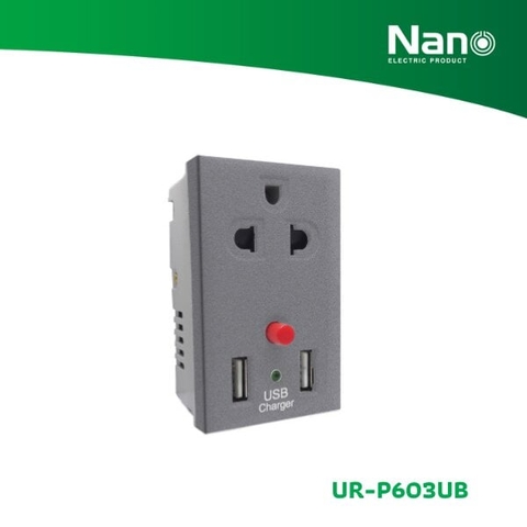 1 Ổ CẮM KÈM 2 Ổ SẠC USB - UR-P603UW