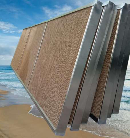 Khung tấm làm mát cooling pad (Nhôm/Inox)