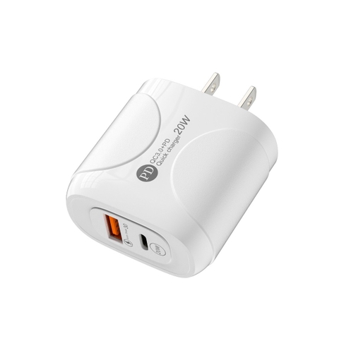 Củ Sạc Nhanh APD-999 25W – 2 Cổng USB & Type-C, Chuẩn PD QC 3.0, Dùng Mọi Thiết Bị – JNDVINA