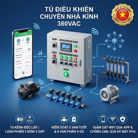TỦ ĐIỀU KHIỂN CHUYÊN NHÀ KÍNH 380VAC