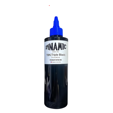 Mực Xăm Dynamic TBK Chính Hãng USA – Siêu Đen Triple Black (8oz)