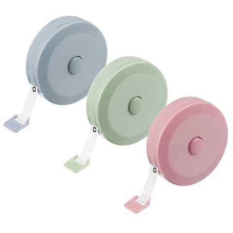 Thước dây 1,5m – Dụng cụ đo kích thước hình xăm, tiện dụng, cuộn gọn tự động, độ chính xác cao, phù hợp studio tattoo & spa