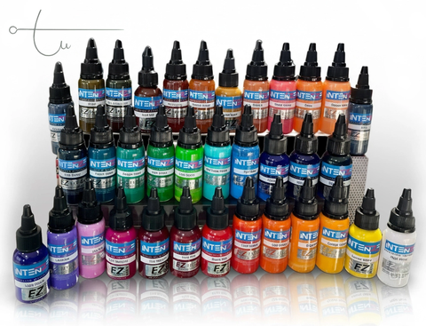 Set 28 màu mực xăm Intenze 1oz
