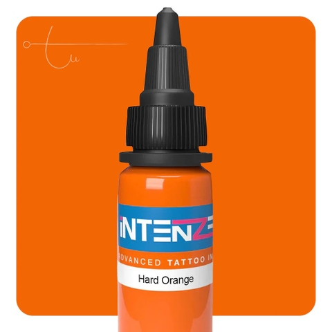 Mực Xăm Intenze Hard Orange Tattoo Ink 1oz – Sắc Cam Đậm Bão Hòa Cao