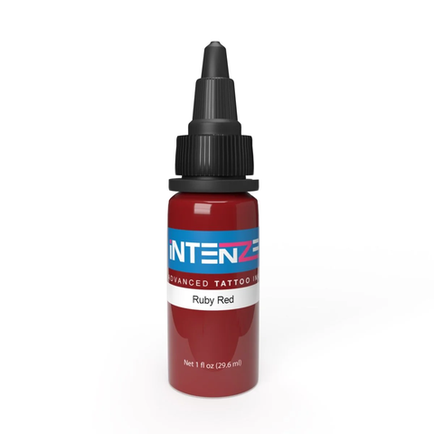 Mực Xăm Intenze Ruby Red Tattoo Ink 1oz – Sắc Đỏ Ruby Đậm Giàu Chiều Sâu