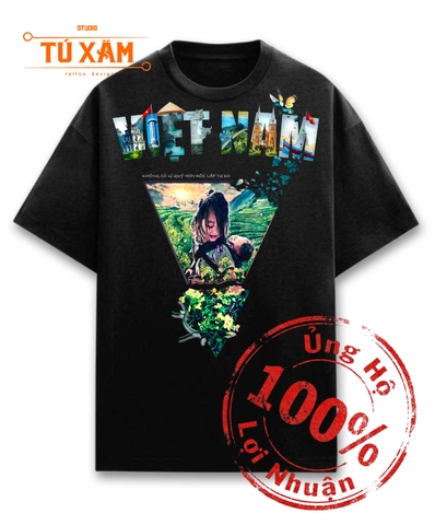 Áo thun hình xăm – Ủng hộ đồng bào bão lũ Việt Nam - Master Tú Đen