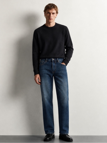 992 Straight Fit Jeans (DarkBlue)