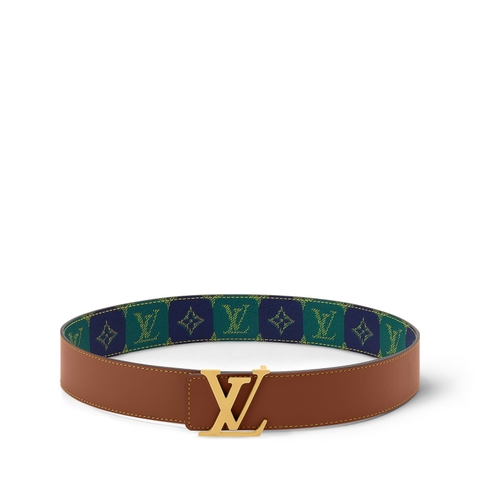 LV Initiales College Monogram Heritage 40mm Reversible Belt