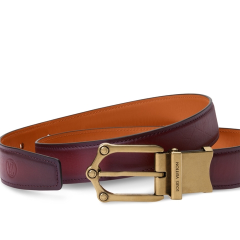 Double-Sided Frog Patterned Belt 30mm