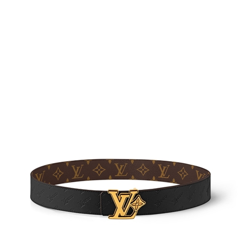 LV Flower Reversible Belt 40mm