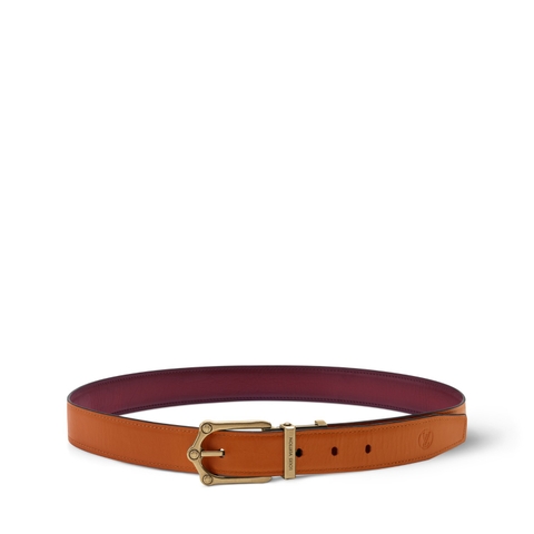 Double-Sided Frog Patterned Belt 30mm