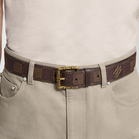 LV Drift Damier Heritage Belt 35mm