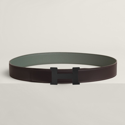 Constance belt buckle & Reversible leather strap 38 mm