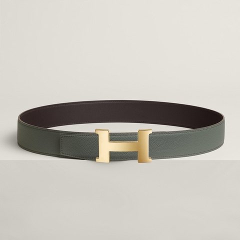 Constance belt buckle & Reversible leather strap 38 mm