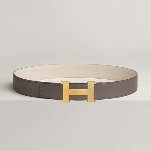 Constance belt buckle & Reversible leather strap 38 mm