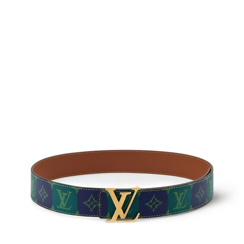 LV Initiales College Monogram Heritage 40mm Reversible Belt