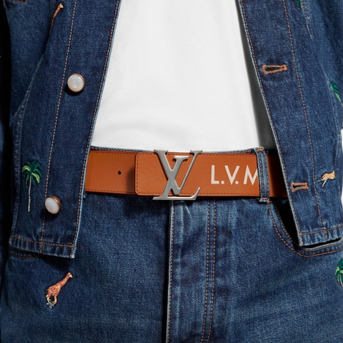 LV Initiales 40mm Reversible Belt LV x The Darjeeling Limited