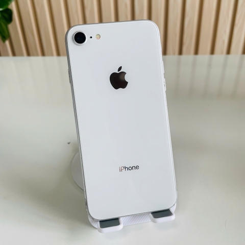IPhone 8 J/A 64GB Trắng Pin 100 PT Đẹp 97% Màn Ép Kính, Màn có Đốm Đen