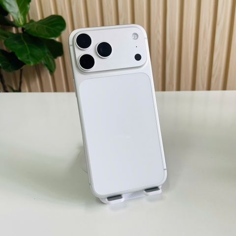 IPhone 17 Pro Max Việt Nam 256GB Bạc Đẹp Keng Pin 100 Fullbox dây sạc zin Còn Bảo Hành
