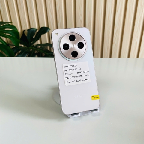 Oppo Find X8 5G 12/256GB Màu Hồng Đẹp 99% Kèm Sạc 30W
