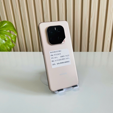Honor GT Pro Like New 16/512GB gold Đẹp 99% Pin 100% Fullbox