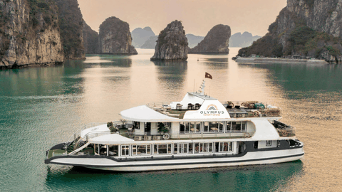 Olympus Luxury Cruise – 5Star Ha Long Bay Day Tour from Hanoi