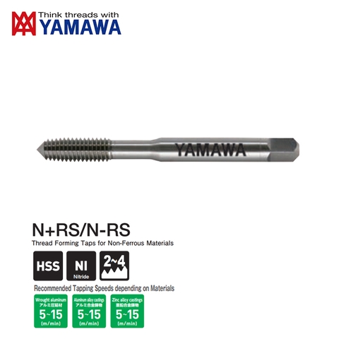 Mũi taro nén NRS Yamawa NRSP63.0GB | Taro không phoi cho nhôm, đồng